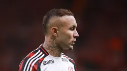 RS - PORTO ALEGRE - 20/08/2025 - COPA LIBERTADORES 2025, INTERNACIONAL X FLAMENGO - Everton Cebolinha jogador do Flamengo durante partida contra o Internacional no estadio Beira-Rio pelo campeonato Copa Libertadores 2025.