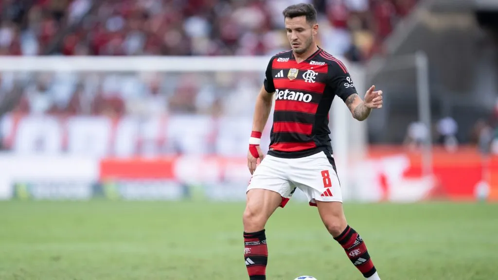 Saul lamenta pontos desperdiçados pelo Flamengo na temporada – Foto: Jorge Rodrigues/AGIF