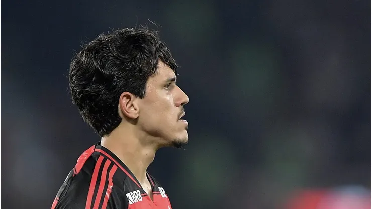 RJ - RIO DE JANEIRO - 21/09/2025 - BRASILEIRO A 2025, FLAMENGO X VASCO - Pedro jogador do Flamengo durante partida contra o Vasco no estadio Maracana pelo campeonato Brasileiro A 2025.