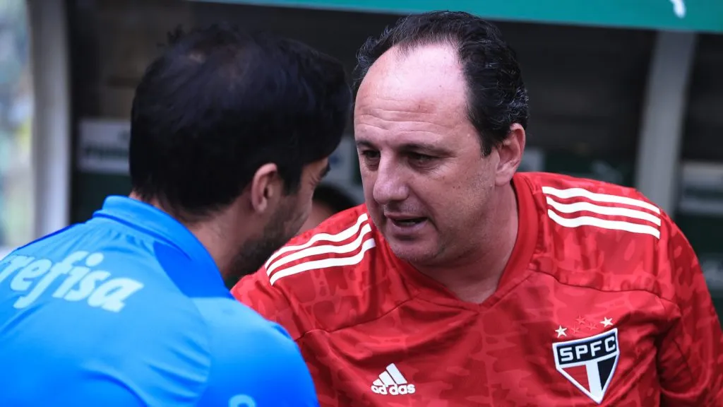 Abel e Ceni. Foto: Ettore Chiereguini/AGIF