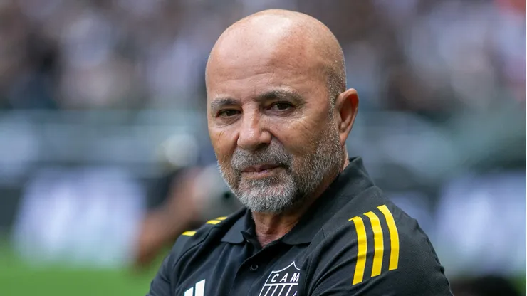 Sampaoli no Galo. Foto: Fernando Moreno/AGIF
