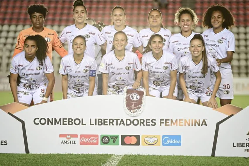 Equipe da Ferroviária estreia na Libertadores. Foto: Divulgação/Ferroviária