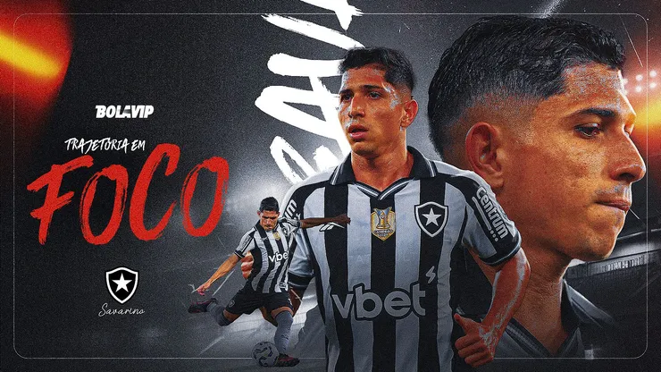 Savarino é um dos principais jogadores do Botafogo - Fotos: Thiago Ribeiro/AGIF.