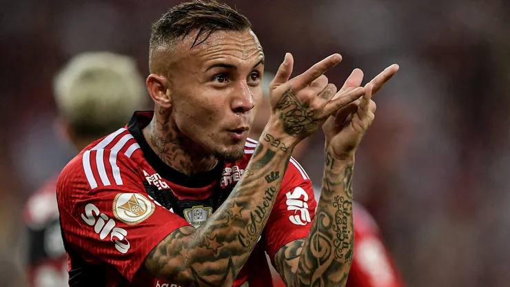 Everton Cebolinha pode deixar o Flamengo - Foto: Thiago Ribeiro/AGIF.