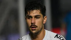 João B. durante jogo do Peixe contra o Sport.