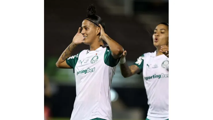 Amanda Gutierres se despede do Palmeiras. Foto: Célio Messias/Ag. Paulistão