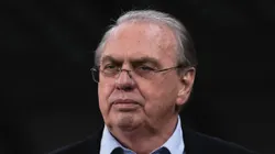 Osmar Stabile durante jogo contra o Palmeiras na Neo Química Arena.