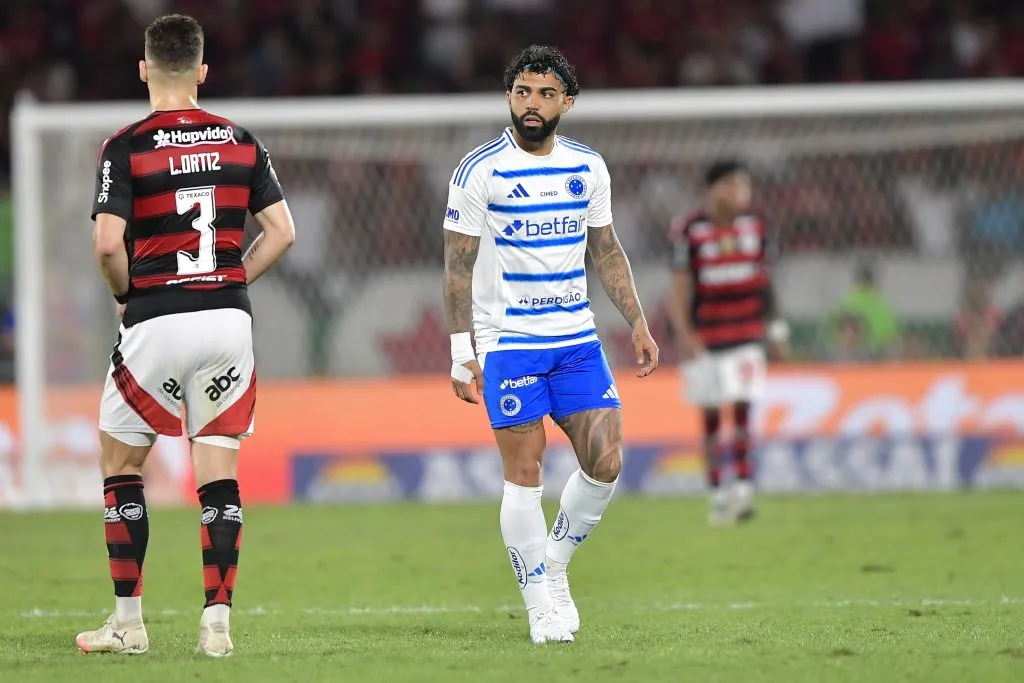 Flamengo e Cruzeiro fizeram um jogo movimentado no Maracanã. Foto: Thiago Ribeiro/AGIF