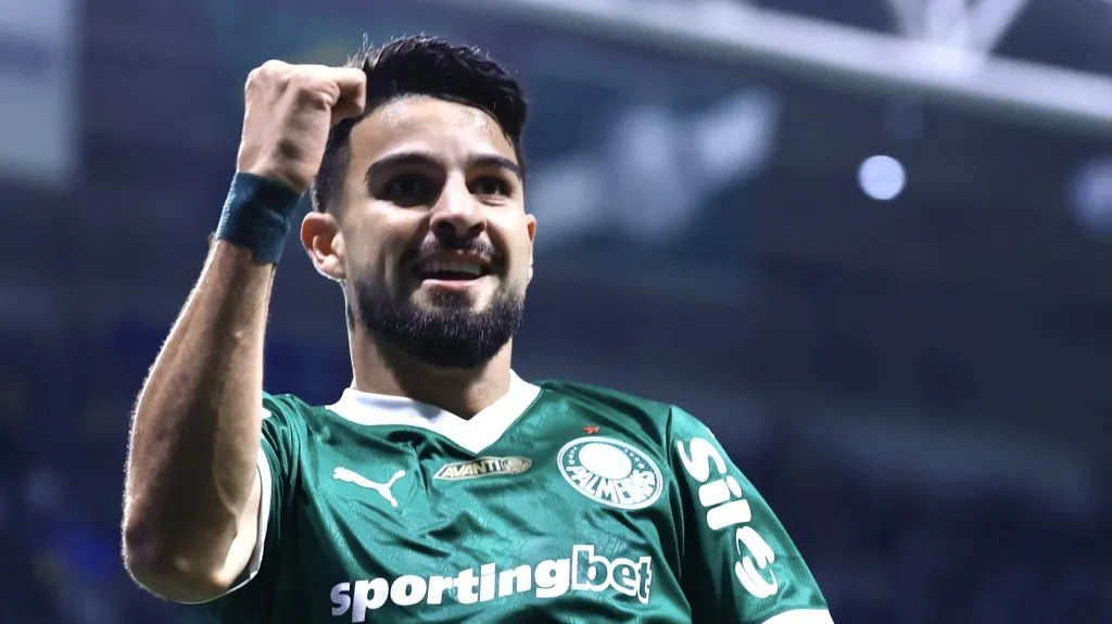 Palmeiras de Flaco López assumiu liderança do 2º turno do Brasileirão Betano