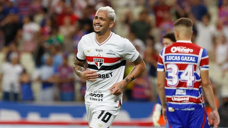 São Paulo encerrou jejum contra o Fortaleza. Foto: Rubens Chiri/São Paulo