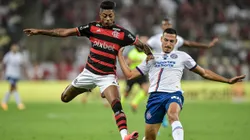 Fla e Bahia durante partida de 2024. Foto: Thiago Ribeiro/AGIF