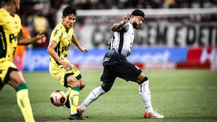 Corinthians x Mirassol se enfrentam pelo Brasileirão 2025. Foto: Leonardo Lima/AGIF
