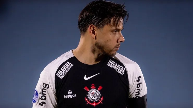 Ángel Romero antes de partida do Timão. Foto: Rodrigo Coca/Ag. Corinthians
