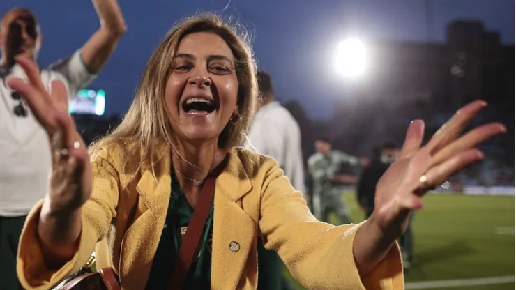 Leila Pereira, presidente do Palmeiras. Foto: Ettore Chiereguini/AGIF
