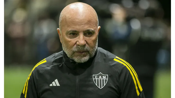 Jorge Sampaoli no comando técnico do Atlético-MG - Foto: Fernando Moreno/AGIF