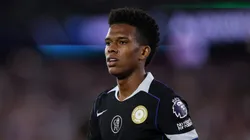 Estêvão marcou o 1° gol pelo Chelsea em Champions League. Photo by Justin Setterfield/Getty Images