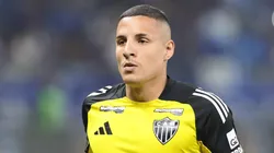 Guilherme Arana durante Atlético-MG x Cruzeiro em 2025