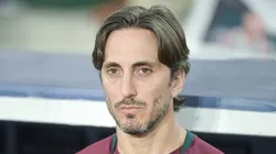 Zubeldía durante partida no Maracanã