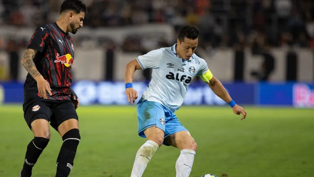 Marlon durante partida. Foto: Joisel Amaral/AGIF