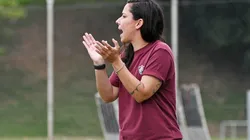 Treinadora Fluminense. Foto: Marina Garcia/FFC
