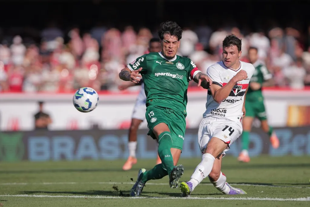 São Paulo sofreu a virada do Palmeiras pelo Brasileirão. Foto: Ettore Chiereguini/AGIF