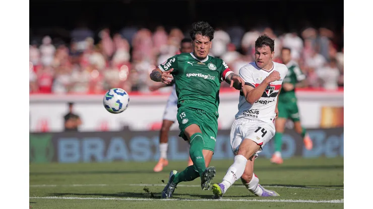 São Paulo sofreu a virada do Palmeiras pelo Brasileirão. Foto: Ettore Chiereguini/AGIF