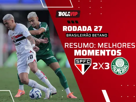 São Paulo leva virada épica do Palmeiras pelo Brasileirão Betano