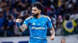 Gabriel Barbosa, atacante do Cruzeiro em partida pelo campeonato brasileiro