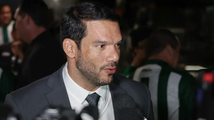 Samir Xaud presidente da Confederacao Brasileira de Futebol, se pronunciou sobre São Paulo x Palmeiras. Foto: Robson Mafra/AGIF