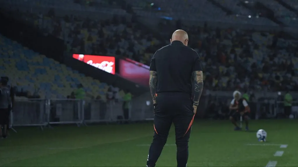 Desempemho abaixo do Galo no returno chama atenção de Sampaoli nos bastidores – Foto: Thiago Ribeiro/AGIF