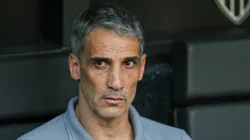 MG - BELO HORIZONTE - 14/09/2025 - BRASILEIRO A 2025, ATLETICO-MG X SANTOS - Juan Vojvoda tecnico do Santos durante partida contra o Atletico-MG no estadio Arena MRV pelo campeonato Brasileiro A 2025.