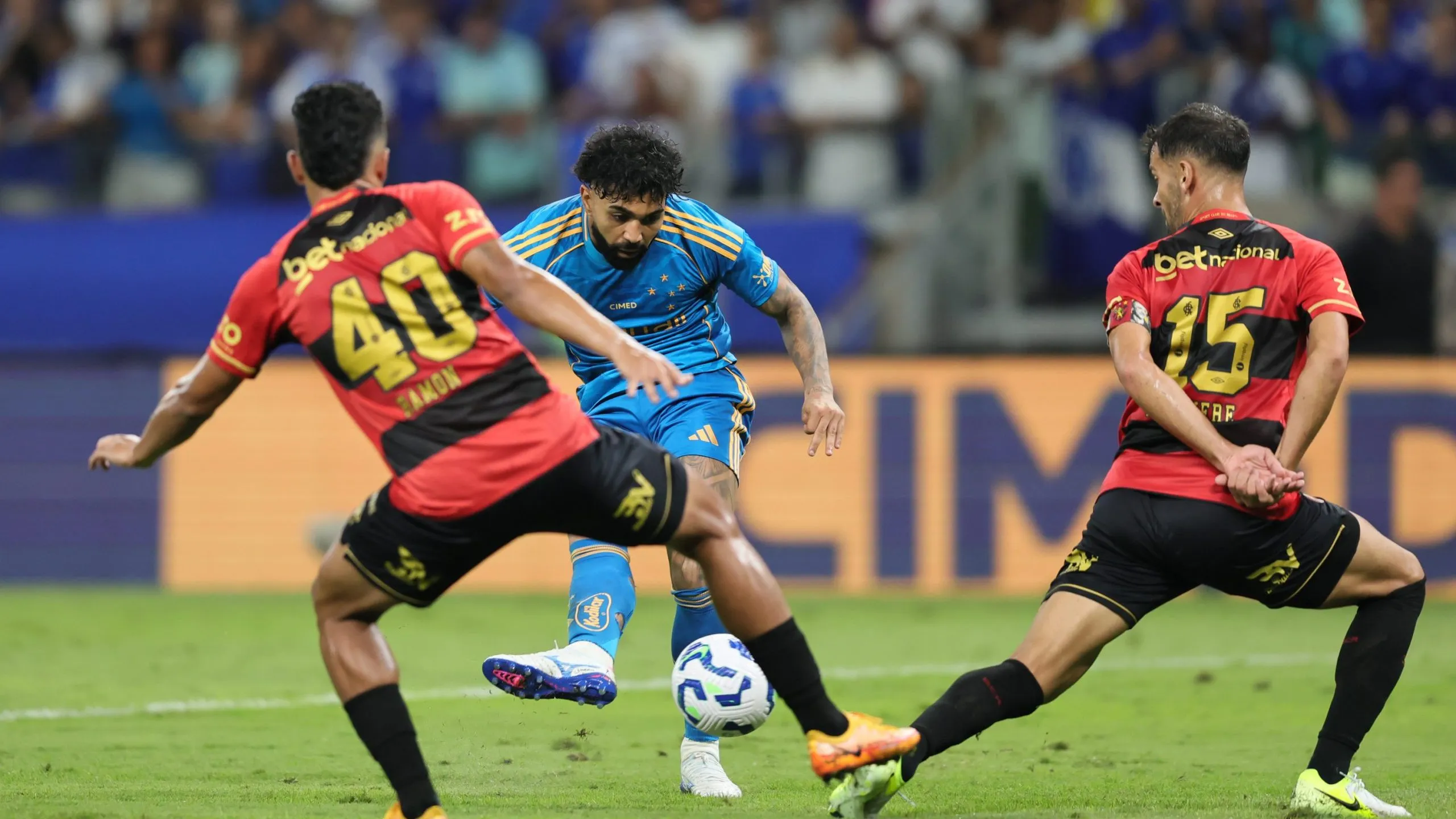 Gabigol marcou o gol do Cruzeiro - Foto: Gilson Lobo/AGIF.
