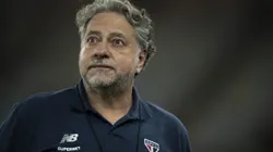 RJ - RIO DE JANEIRO - 17/04/2024 - BRASILEIRO A 2024, FLAMENGO X SAO PAULO - Julio Casares presidente do Sao Paulo antes da partida contra o Flamengo no estadio Maracana pelo campeonato Brasileiro A 2024. Foto: Jorge Rodrigues/AGIF