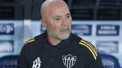 Sampaoli foi chamado para reunião que fez cobrança ao elenco. Foto: Thiago Ribeiro/AGIF