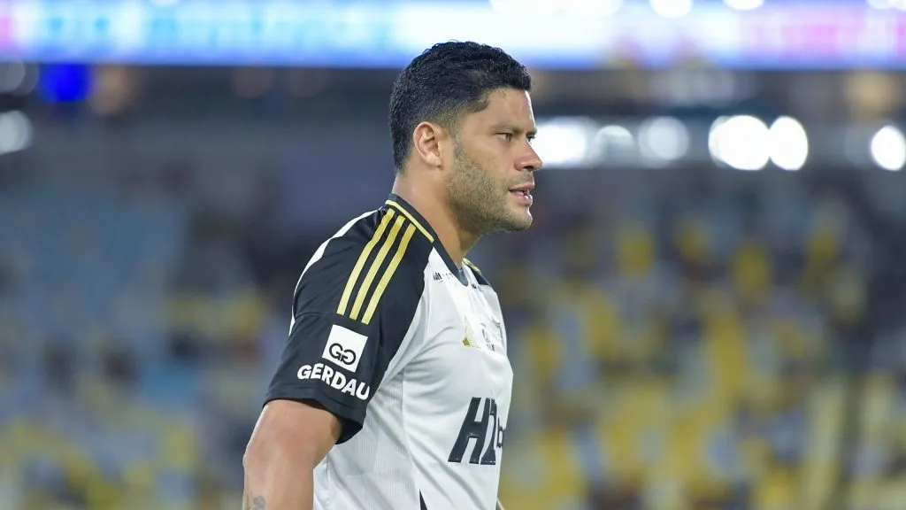 Hulk jogador do Atletico-MG durante partida contra o Fluminense no estadio Maracana pelo campeonato Brasileiro A 2025. Foto: Thiago Ribeiro/AGIF