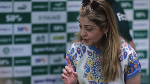 Leila Pereira também se posicionou sobre a polêmica arbitragem - Foto: Ettore Chiereguini/AGIF