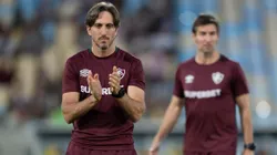 Luis Zubeldía técnico do Fluminense durante partida contra o Atlético-MG - Foto: Jorge Rodrigues/AGIF