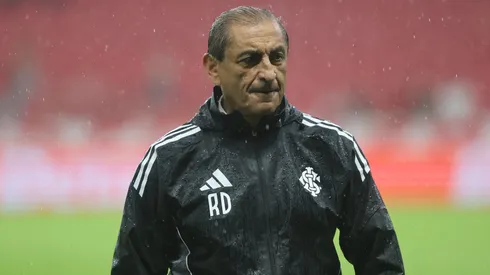 Ramon Díaz, técnico do Internacional em partida pelo campeonato brasileiro (Foto: Ricardo Duarte / SCI)