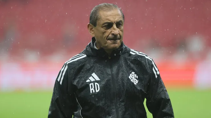 Ramon Díaz, técnico do Internacional em partida pelo campeonato brasileiro (Foto: Ricardo Duarte / SCI)