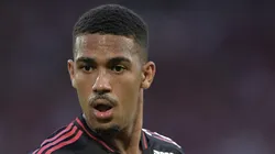 Samu Lino, atacante do Flamengo