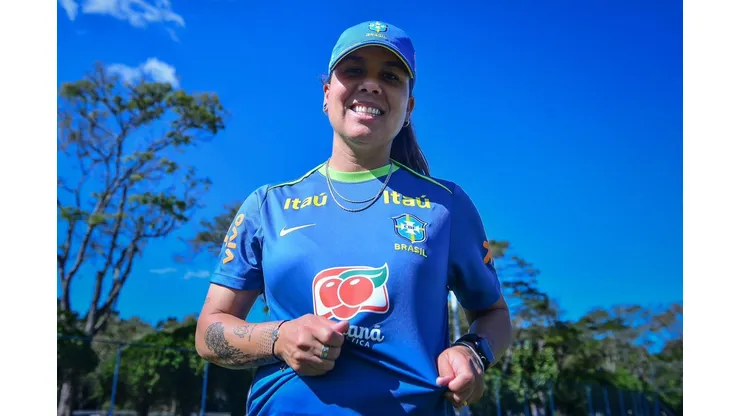 Camilla Orlando comanda a Seleção Sub-20. Foto: Mauro Horita/CBF