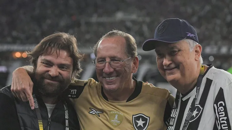 João Paulo Magalhães, atual presidente, e John Textor, dono da SAF do Botafogo