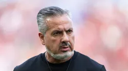 RJ - RIO DE JANEIRO - 31/08/2025 - BRASILEIRO A 2025, FLAMENGO X GREMIO - Jose Boto diretor de futebol do Flamengo durante partida contra o Gremio no estadio Maracana pelo campeonato Brasileiro A 2025.