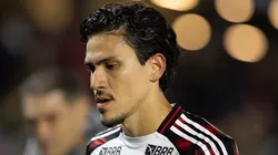 Pedro durante partida entre Red Bull Bragantino e Flamengo, no Estádio Cícero de Souza Marques, pelo Brasileirão.