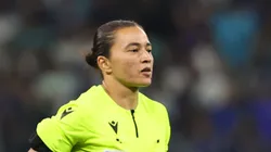 MG - BELO HORIZONTE - 30/07/2025 - COPA DO BRASIL 2025, CRUZEIRO X CRB - O arbitro Edina Alves Batista durante partida entre Cruzeiro e CRB no estadio Mineirao pelo campeonato Copa Do Brasil 2025.