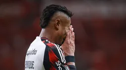 Bruno Henrique pode ser punido pela Conmebol - Foto: Maxi Franzoi/AGIF
