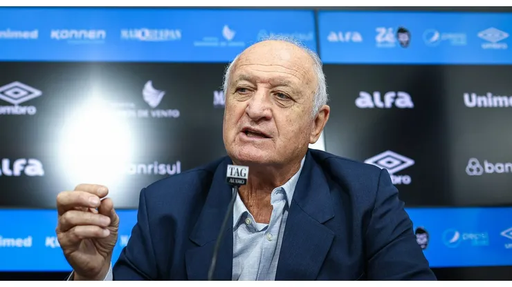 Felipão representou o Grêmio em reunião