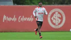Carbonero, em treino no CT Parque Gigante (Ricardo Duarte/Internacional)