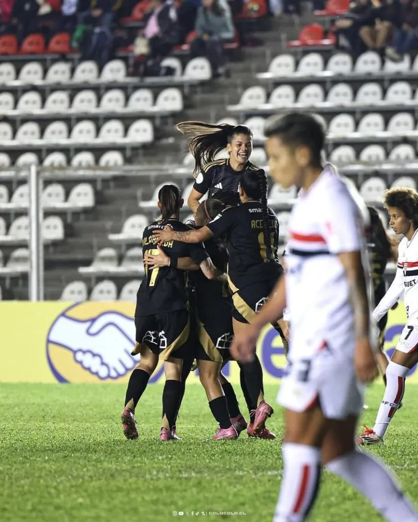 São Paulo x Colo-Colo pela Libertadores. Foto: Divulgação/CONMEBOL