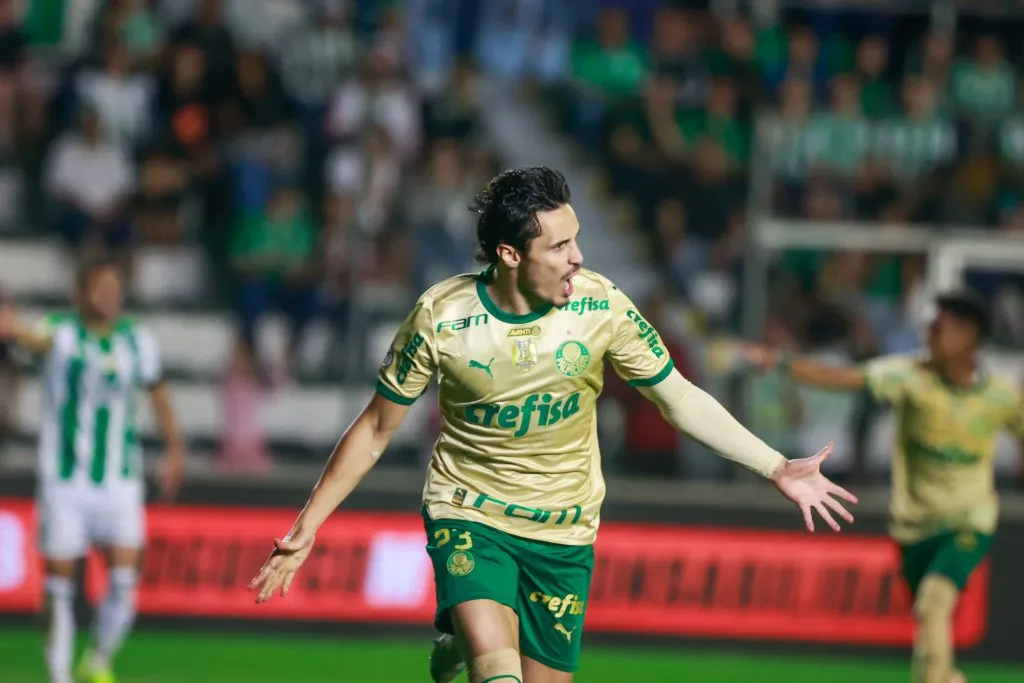 No último duelo, em 2024, o Palmeiras venceu o Juventude por 3 a 1 em Caxias do Sul. Foto: Luiz Erbes/AGIF